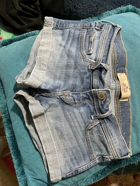 Hollister Light Blue Denim Short